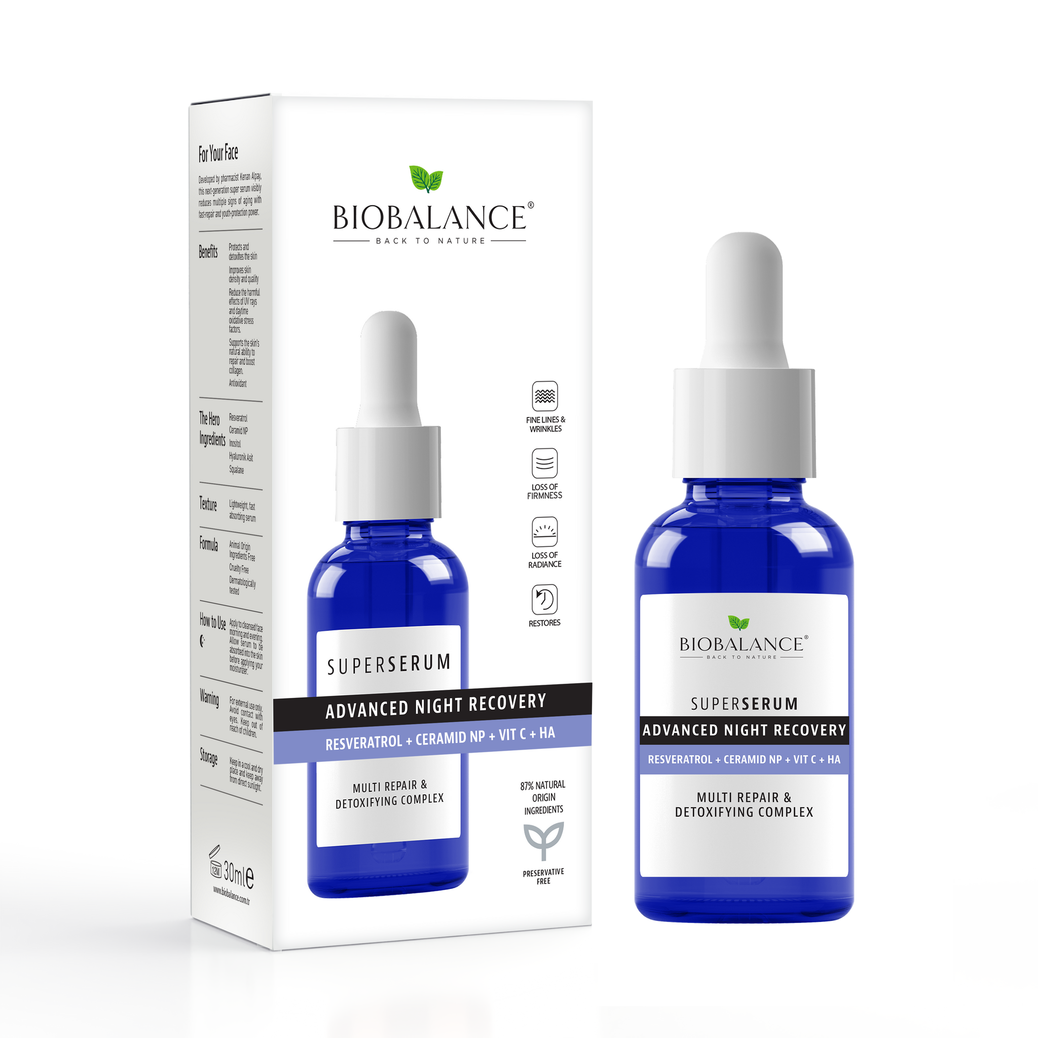 ADVANCED NIGHT RECOVERY SUPER SERUM/Нөхөн төлжүүлэх, хөгшрөлтийн эсрэг шөнийн ийлдэс