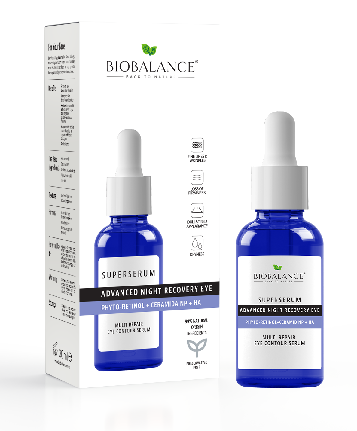 ADVANCED NIGHT RECOVERY EYE SUPER SERUM/Нөхөн төлжүүлэх, хөгшрөлтийн эсрэг шөнийн нүдний  ийлдэс