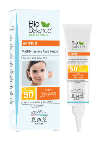 MATTIFYING FACE AQUA FUSION SUN CREAM SPF50+